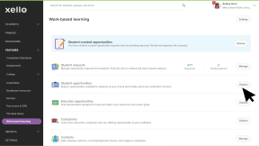 Opportunities highlighted on the WBL dashboard